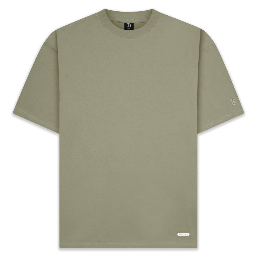 SUPER HEAVY BLANK T-SHIRT OLIVE