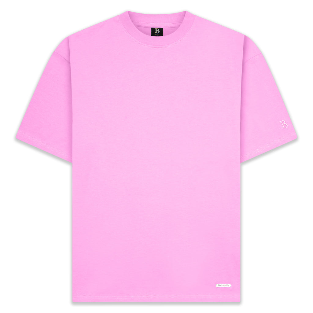 SUPER HEAVY BLANK T-SHIRT PINK