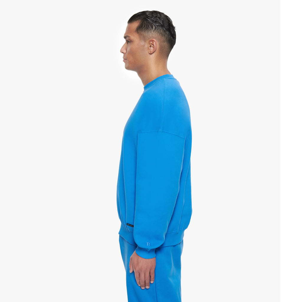 SUPER HEAVY BLANK SWEATER ROYAL BLUE