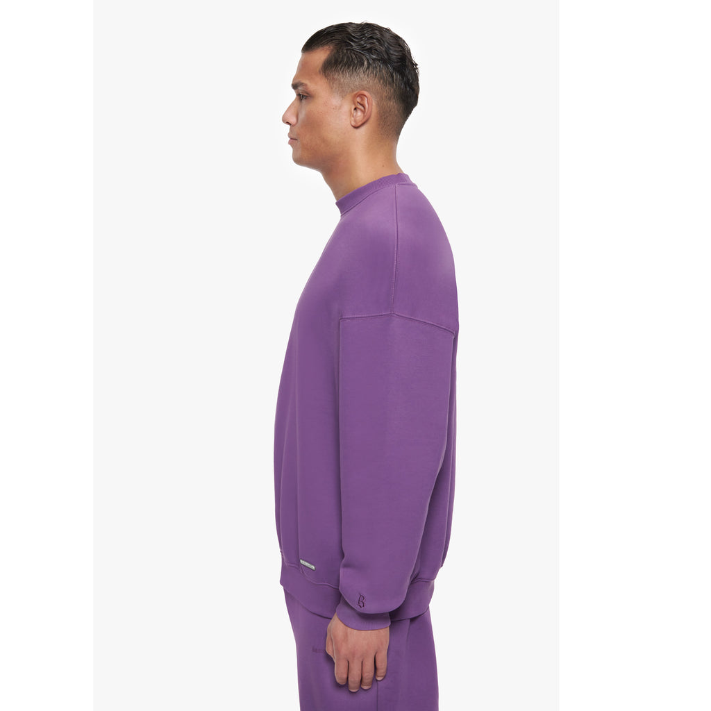 SUPER HEAVY BLANK SWEATER PURPLE