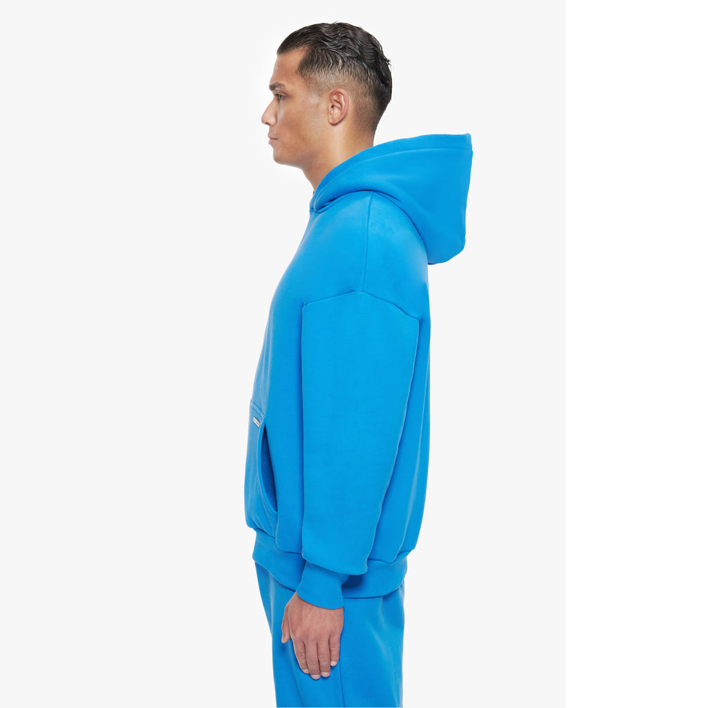 SUPER HEAVY BLANK HOODIE ROYAL BLUE