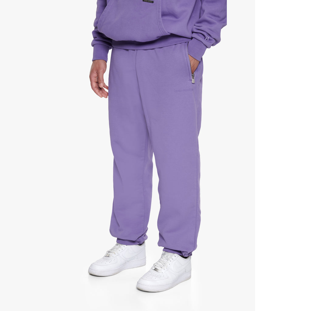 SUPER HEAVY BLANK JOGGER WASHED PURPLE