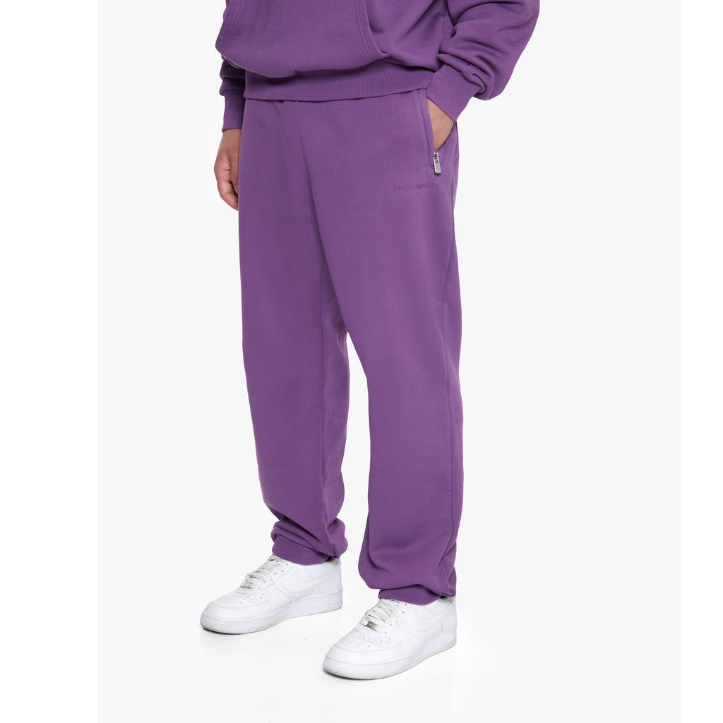 SUPER HEAVY BLANK JOGGER PURPLE